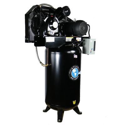 ATEMPAF9P image(1) - Atlas Equipment 7.5HP 80 Gallon Commercial Air Compressor w/ Plus Package