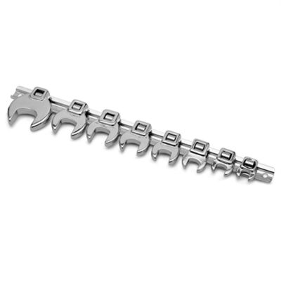 WLMW453 image(0) - Wilmar Corp. / Performance Tool OPEN END CROWFOOT WRENCH SET 10 PC SAE