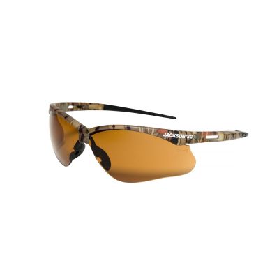 SRW50014 image(0) - Jackson Safety Jackson Safety - Safety Glasses - SG Series - Bronze Lens - Camo Frame - Hardcoat Anti-Scratch - Indoor/Outdoor
