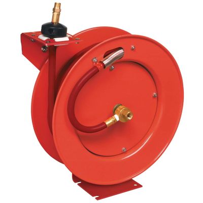 LIN83754 image(0) - Lincoln Lubrication Value Series Air and Water 50' x 1/2" Retractable Hose Reel