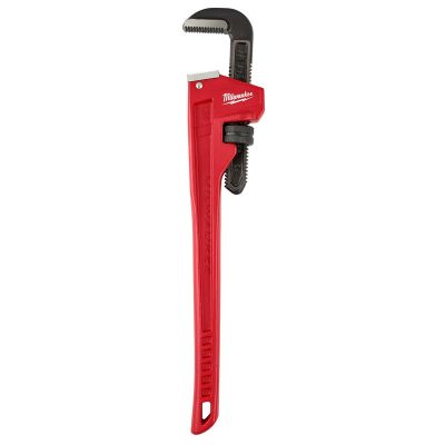 MLW48-22-7124 image(0) - Milwaukee Tool 24" Steel Pipe Wrench