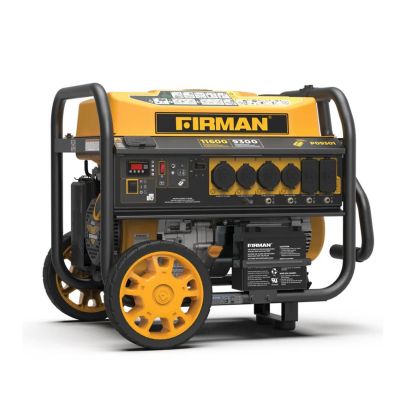 FRGP09301 image(0) - Firman Generator, 9300W/11,600W, Gasoline, Remote Start, 120/240V, w/ Wheel Kit, CO