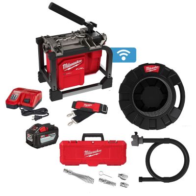 MLW2818B-21 image(0) - Milwaukee Tool M18 FUEL Sectional Machine with 5/8" Cable