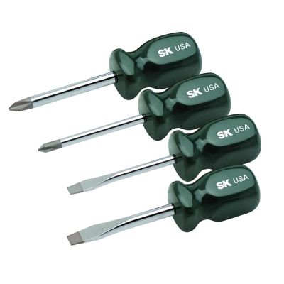 SKT86325 image(0) - S K Hand Tools Set Sd-suregrip 4 Pc Stubby