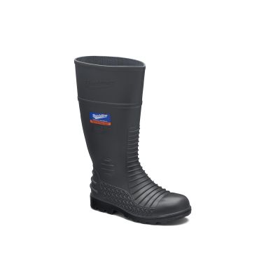 BLU028-090 image(0) - Steel Toe Gumboots-Waterproof, Metarsal Guard, Puncture Resistant Midsole, Grey, AU size 9, US size 10