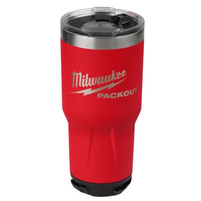 MLW48-22-8393R image(0) - Milwaukee Tool PACKOUT 30oz Red Tumbler