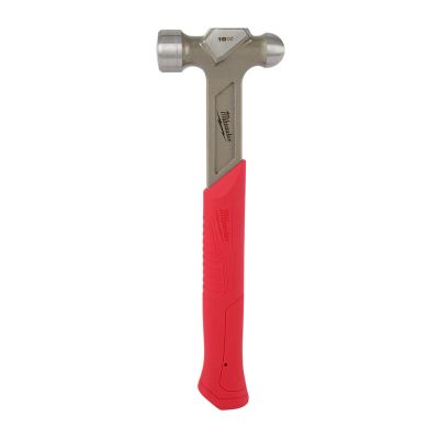 MLW48-22-9130 image(0) - Milwaukee Tool 16oz STEEL BALL PEEN HAMMER