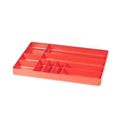 ERN5010 image(0) - Ernst Mfg. 10 Compartment Organizer Tray Red