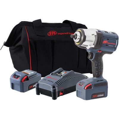 IRTW7152-K22 image(0) - 20V High-torque 1/2" Cordless Impact Wrench Kit, 1500 ft-lbs Nut Busting Torque, 2 Batteries and Charger