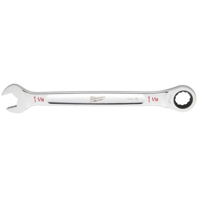MLW45-96-9234 image(0) - Milwaukee Tool 1-1/16" Ratcheting Combination Wrench