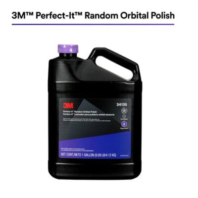 MMM34135 image(0) - 3M 3M™ Perfect-It™ Random Orbital Polish 34135, 1 Gallon (9.09 lb)