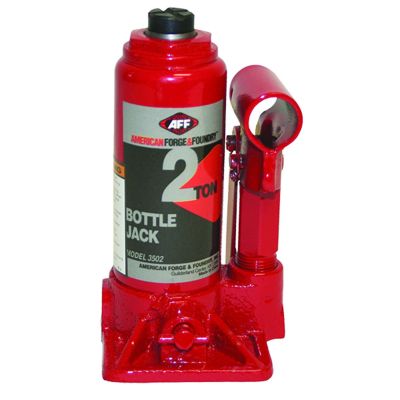 INT3502 image(0) - American Forge & Foundry AFF - Bottle Jack - 2 Ton Capacity - Manual - Heavy Duty