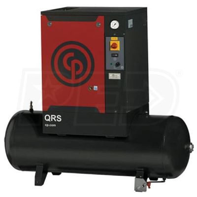 CPCQRS7.5HP3 image(0) - Chicago Pneumatic 7.5HP 3PHASE 60GAL ROTARY SCREW COMPRESSOR