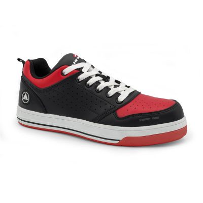 FSIAW6402-10W image(0) - Airwalk AIRWALK - ARENA Series - Men's Low Top Shoe - CT|EH|SR - Black/Red - Size: 10W