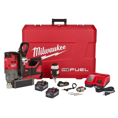 MLW2787-22HD image(0) - Milwaukee Tool M18 FUEL 1-1/2" Magnetic Drill Kit