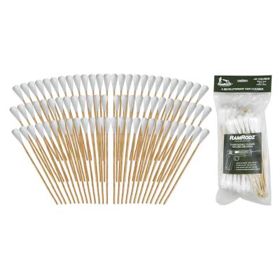 RDZ45075 image(0) - .45 Caliber 8" bamboo handle 75 pcs RamRodz