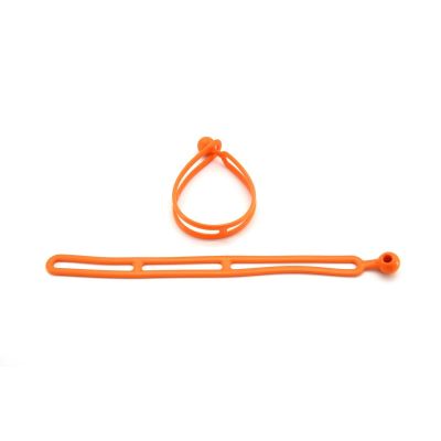 BLBBBRT01-OR image(0) - Rapid Tie 16" Non Marring Adjustable Extendable Strap, Patented, Made in USA - 2 Pack - Orange