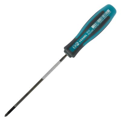 VES910P0100 image(0) - Vessel No.910 MEGADORA Thin Shank Screwdriver PH0x100