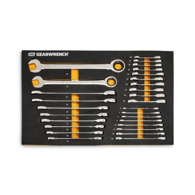 KDT86527 image(0) - 28 Pc Metric Ratcheting Wrench Set