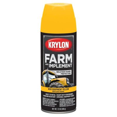 DUP1944 image(0) - Krylon Krylon Farm/Implement; New Equipment Yellow; 12 oz