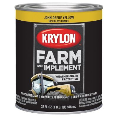 DUP2025 image(0) - Krylon FARM & IMPLEMENT PAINTS; JOHN DEERE YELLOW;