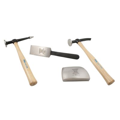 MRT644K image(0) - Martin Tools 4-Piece Body and Fender Repair Set with Hickory Ha