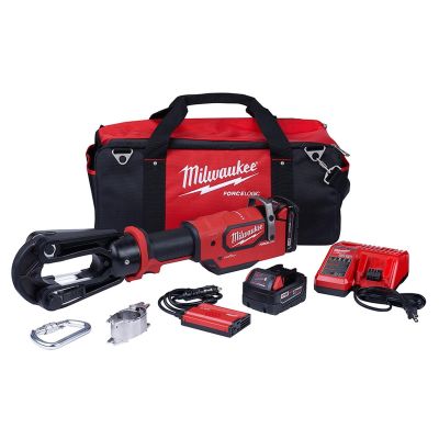 MLW2879-22 image(0) - Milwaukee Tool M18 FORCE LOGIC 15T Crimper Kit