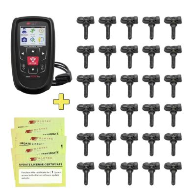 BATWRT550PRO-RS30P image(0) - Bartec Tech550PRO Tool w/OBDII Cable, and 30 RITE-SENSORS with rubber stems only