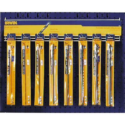 HAN65506 image(0) - Hanson 16PC 12" Long Drill Bit Display