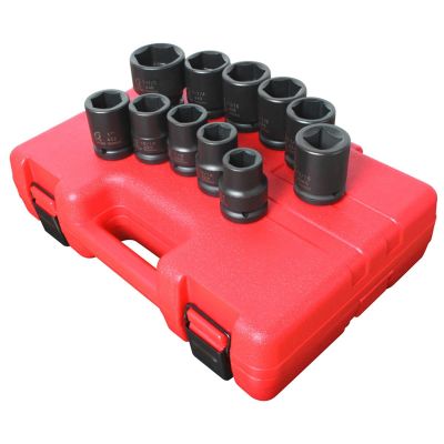 SUN4682 image(0) - Sunex SOCKET SET IMPACT 3/4IN. DRIVE 11PC TRUCK SERVICE