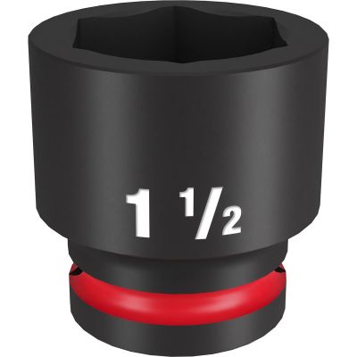 MLW49-66-6315 image(0) - Milwaukee Tool SHOCKWAVE Impact Duty 3/4"Drive 1-1/2" Standard 6 Point Socket