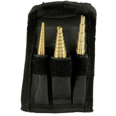 WLMW9003 image(0) - Wilmar Corp. / Performance Tool 3pc Step Drill Set