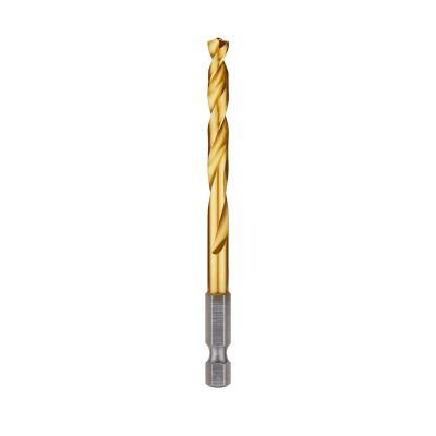 MLW48-89-4612 image(0) - Milwaukee Tool 15/64" SHOCKWAVE RED HELIX Titanium Drill Bit