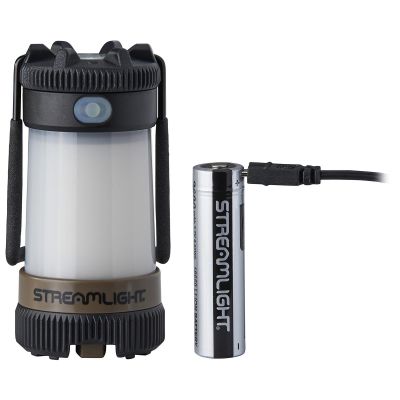 STL44956 image(0) - Streamlight Siege X USB Rechargeable Compact Outdoor Lantern - Coyote