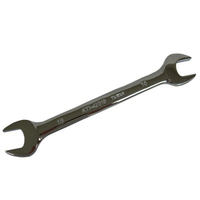 KTI42818 image(0) - K Tool International 16mm x 18mm Open End Wrench