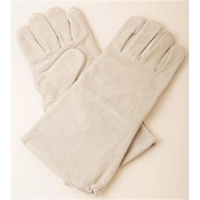 SRK14401 image(0) - Shark Industries WELDER'S GLOVE GRAY