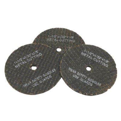 FOR60215 image(0) - Cut-Off Wheels, Replacements 1-1/2 in, 3-Piece