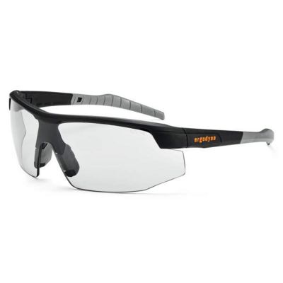 ERG59083 image(0) - SKOLL Anti-Fog In/Outdoor Lens Matte Black Safety Glasses