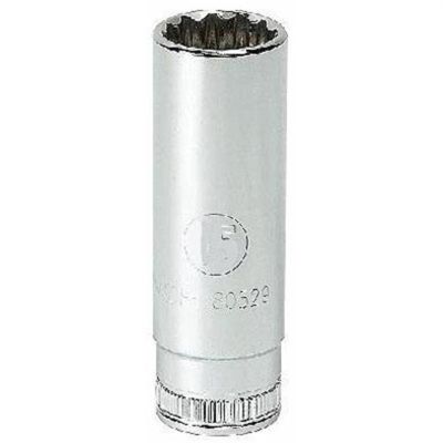 KDT80827 image(0) - GearWrench 1/2" Drive 32mm 12-Point Deep Socket