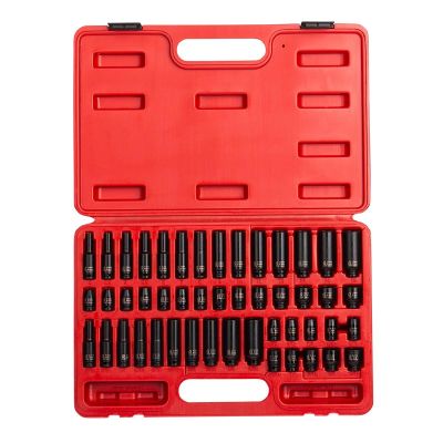 SUN1848 image(0) - Sunex 48-Piece 1/4 in. Drive, Impact Socket