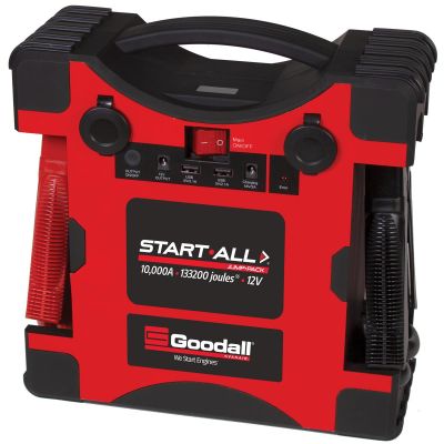GDLJP-12-10000T image(0) - Goodall Manufacturing START-ALL Jump Starter 10,000A 133200 Joules 5S 12V
