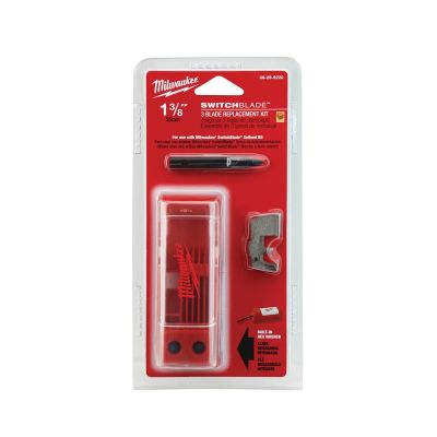 MLW48-25-5220 image(0) - Milwaukee Tool SWITCHBLADE 3 Blade Replacement 1-3/8" Kit