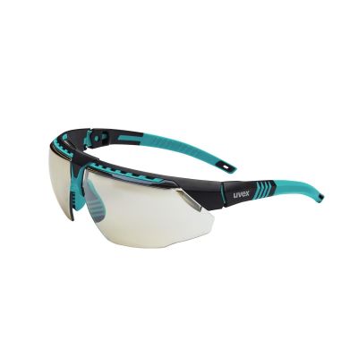 UVXS2884 image(0) - Uvex Avatar Glasses Blk/teal, Ref 50 Hc