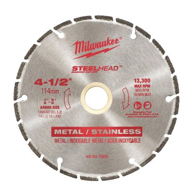 MLW49-93-7805 image(0) - Milwaukee Tool 4-1/2" SteelHead Diamond Cut-Off