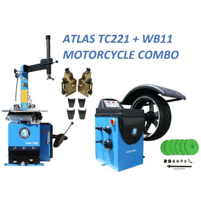 ATETCWB-MC-COMBO1-FPD image(0) - Atlas Equipment TC229 + WB11 Motorcycle Combo