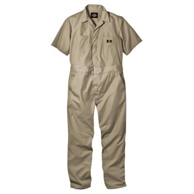 VFI3339KH-RG-S image(0) - Workwear Outfitters Short Sleeve Coverall Khaki, Small