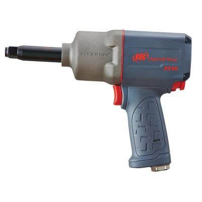 IRT2235TIMAX-2 image(0) - Ingersoll Rand 1/2" Air Impact Wrench, 2" Extended Anvil, Titanium Hammer case, 930 ft-Lbs Max Torque, Pistol Grip