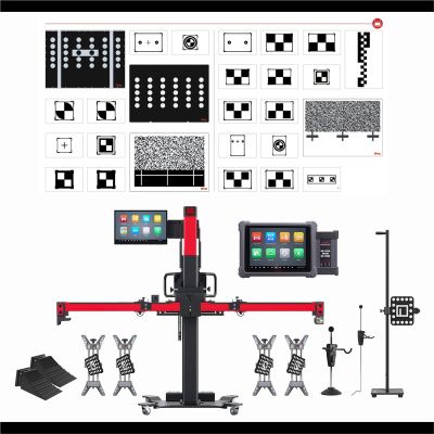 AULIA900LDWT image(0) - Autel MaxiSYS ADAS IA900WA with LDW Targets and MSULTRAADAS Tablet : MaxiSYS ADAS IA900WA ALNGMT and ADAS Frame w LDW TRGTS and ULTRAADAS Tablet