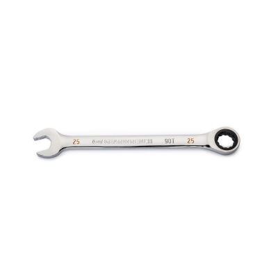 KDT86925 image(0) - GearWrench 25mm 90T 12 PT Combi Ratchet Wrench