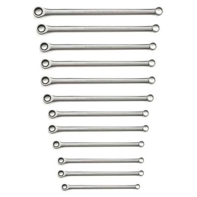 KDT85988 image(0) - GearWrench 12PC XL GEARBOX RATCHETING WRENCH SET METRIC